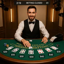 PalmSlots - Live Blackjack - Evolution Gaming