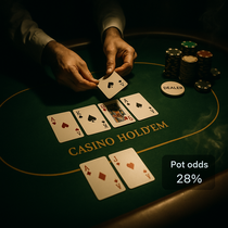 PalmSlots - Live Poker - Evolution Gaming